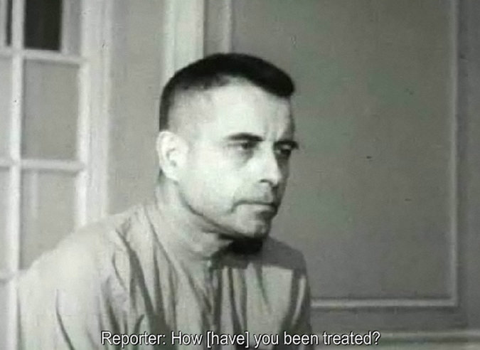 Cmdr. Jeremiah Denton Jr. blinked the word T-O-R-T-U-R-E in Morse code during an interview while he was a prisoner of war in North Vietnam. 